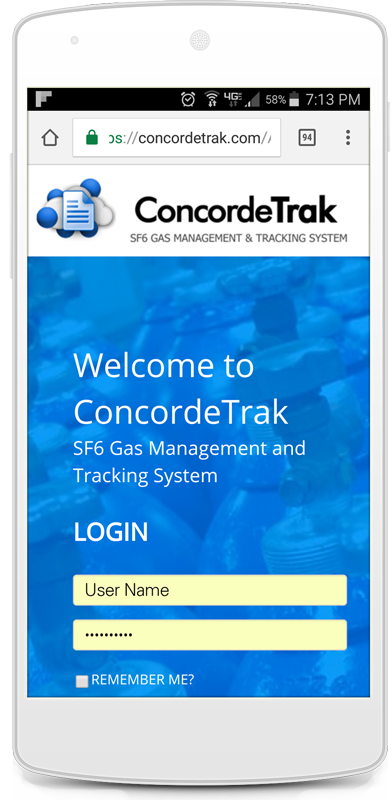 ConcordeTrak SF6 Management and Reporting Tools ConcordeTrak SF6 Management and Reporting Tools